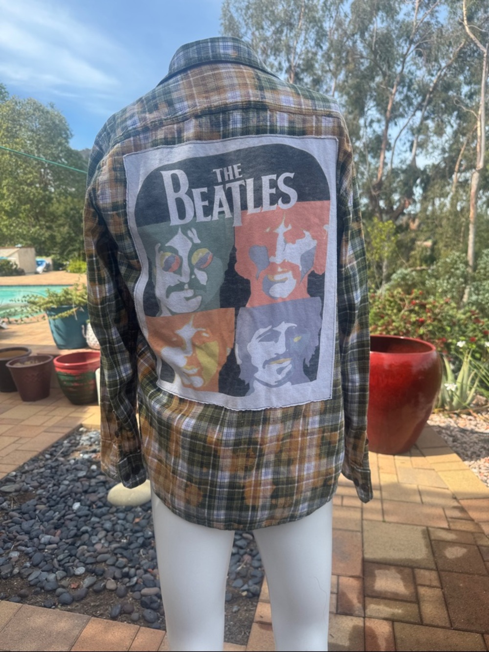 Plaid Lightweight Shirt Jacket with Graphic BOHO GLAM
The Beatles